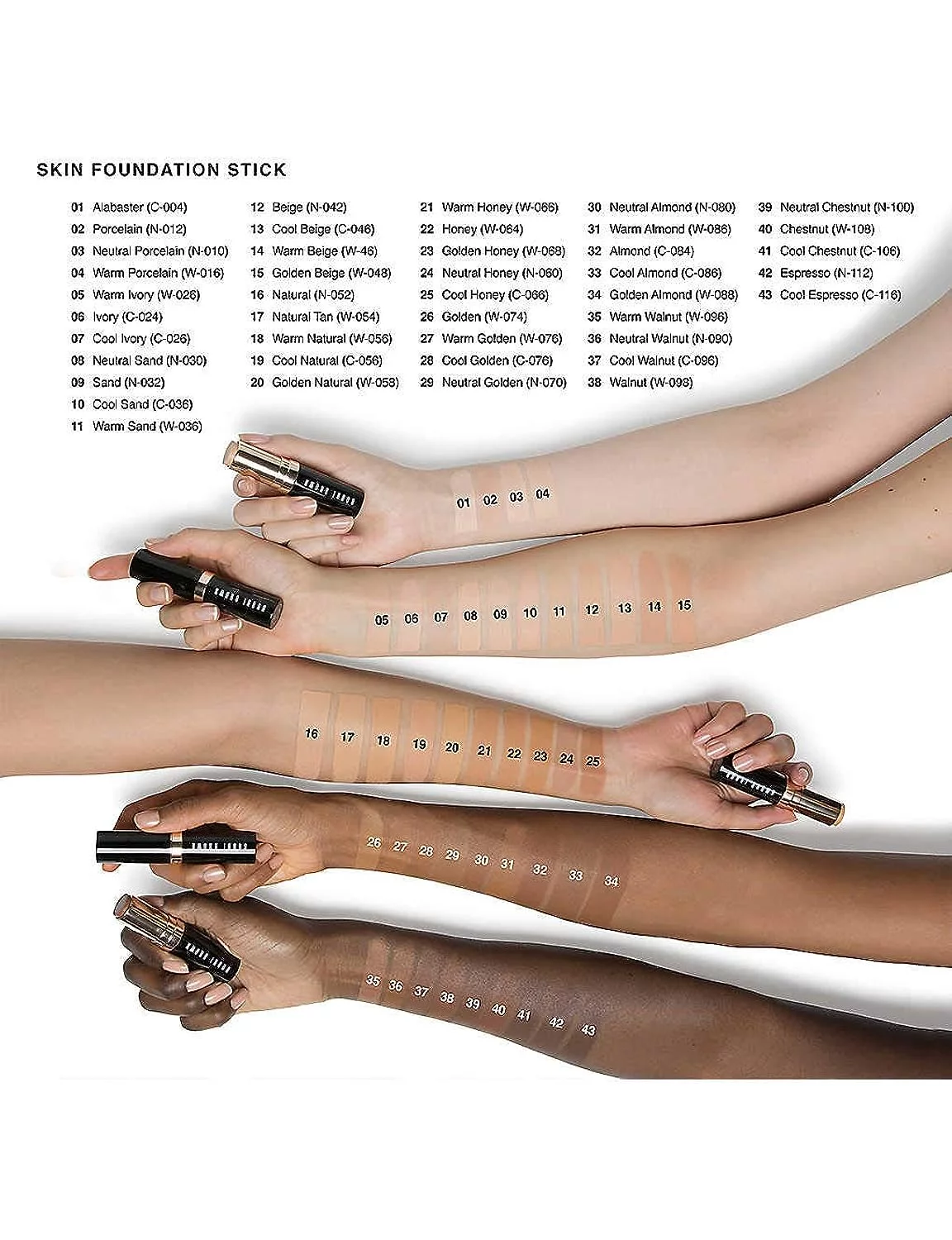 Bobbi Brown Skin Foundation Stick, Golden Beige