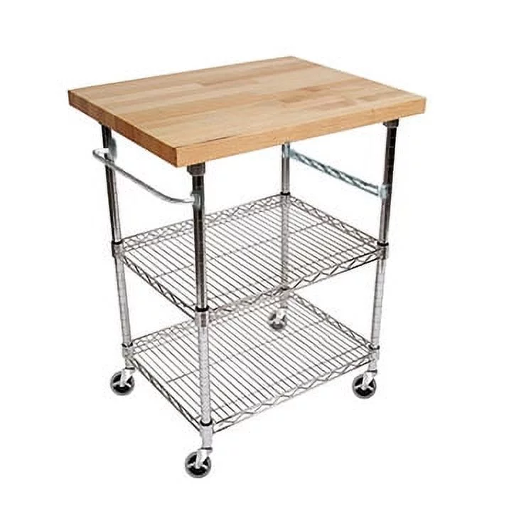 3 Tier Gourmet Cart with 26