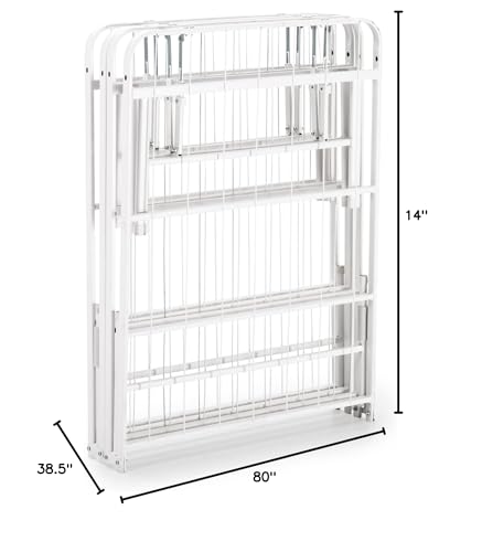 ZINUS Rumi 14in Full Metal Bed Frame, Quick Assembly SmartBase® Mattress Foundation, Heavy Duty Sturdy Steel with No Box Spring Needed, Eco-Friendly Packaging, Black