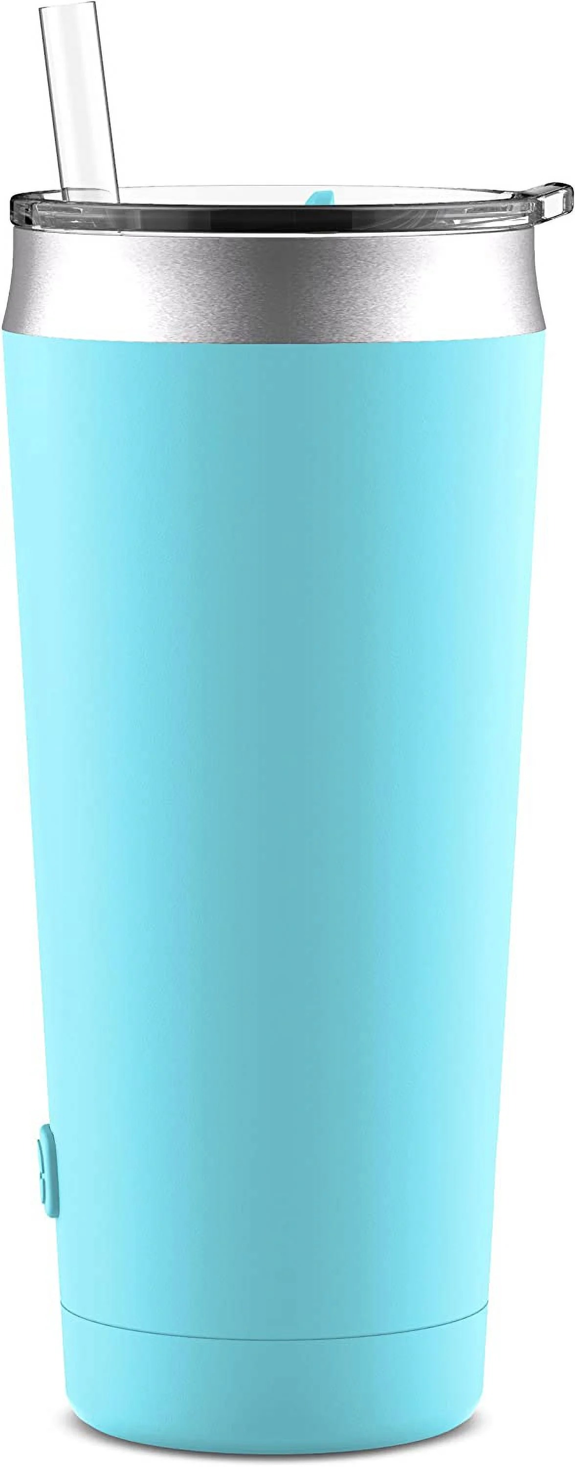 Ello Beacon Vacuum Insulated Stainless Steel Tumbler with Slider Lid and Optional Straw
