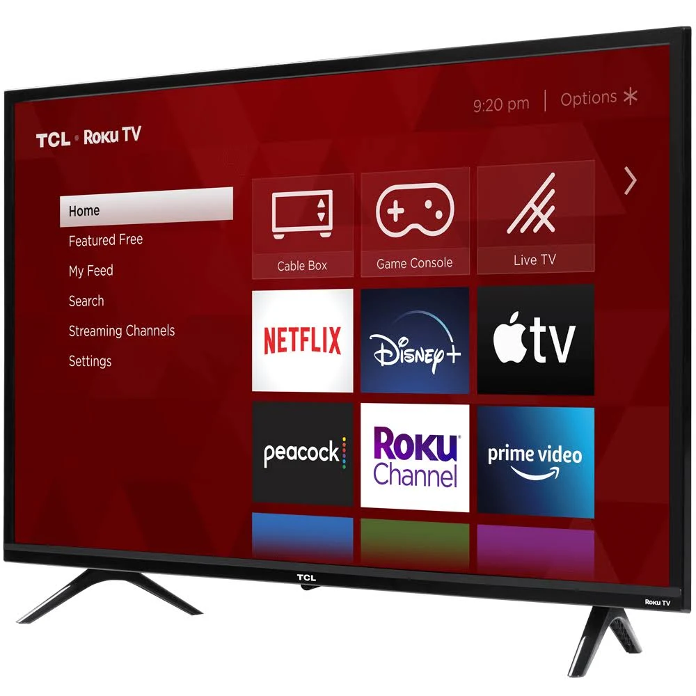 TCL 32x22 Class 3 Series LED 720p HD Smart Roku TV 32S335