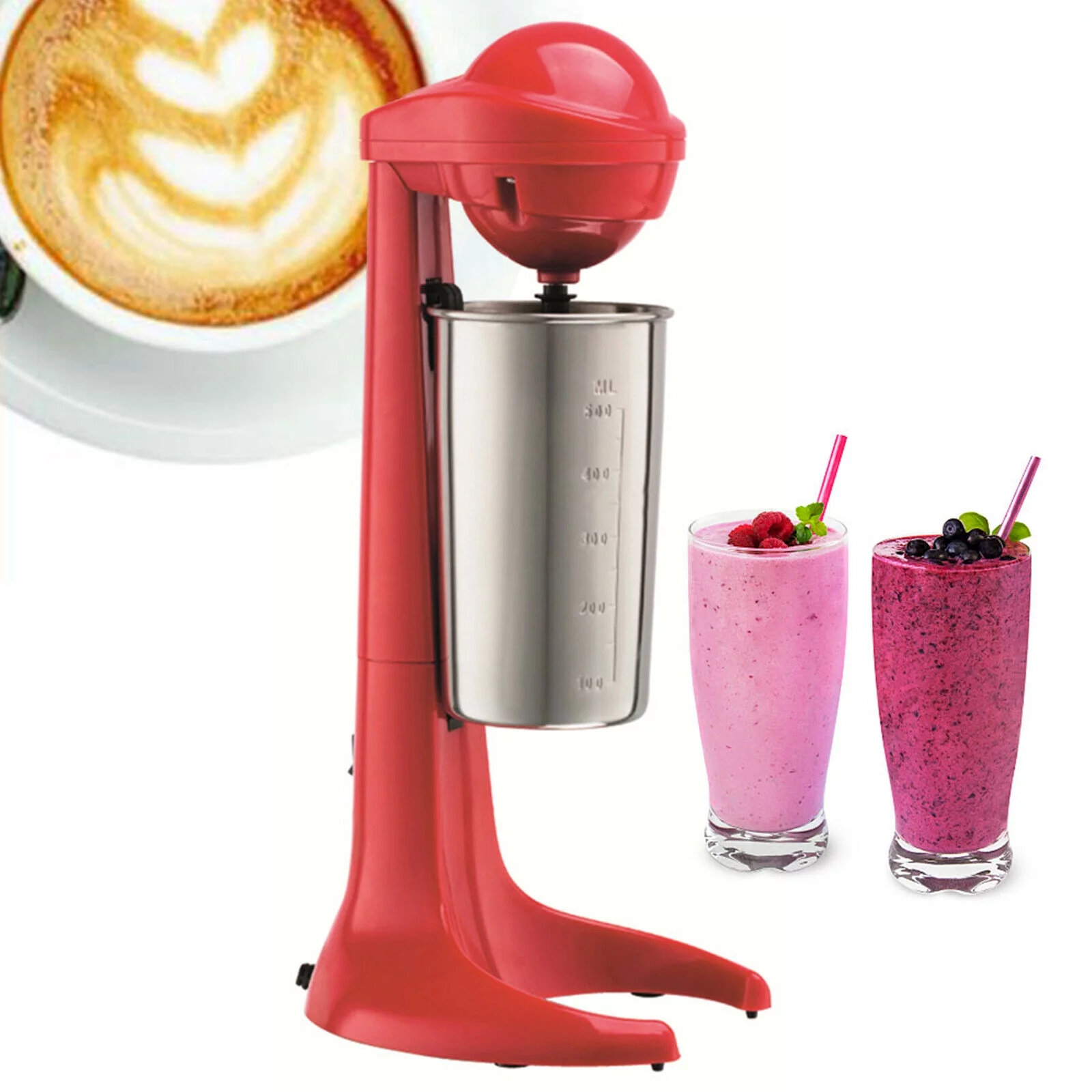 Electric Milk Shaker Maker Commercial Drink Mixer Smoothie Milk Shake Machine