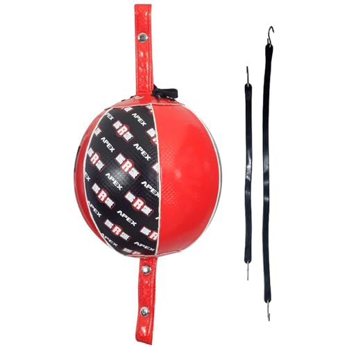 Ringside Ringside Apex Double End Bag, Black/White, 7