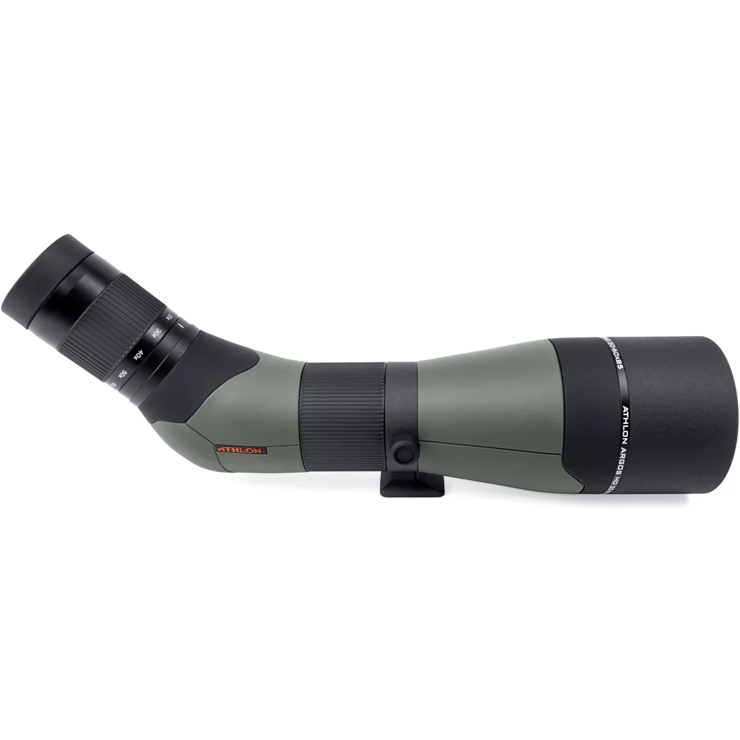 Athlon Optics Argos HD 20-60x85 Spotting Scope, 45 Degree Angle - Green/Black (314001)