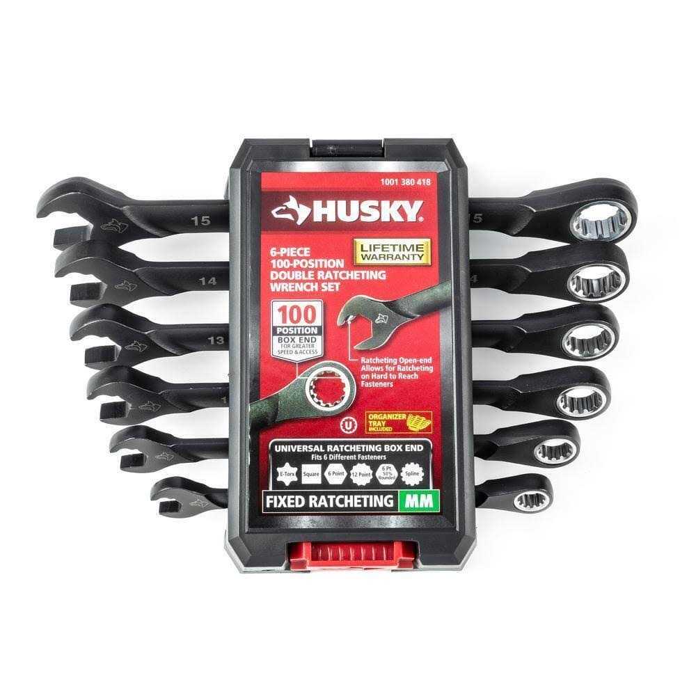 Husky Master Wrench Set SAE/MM