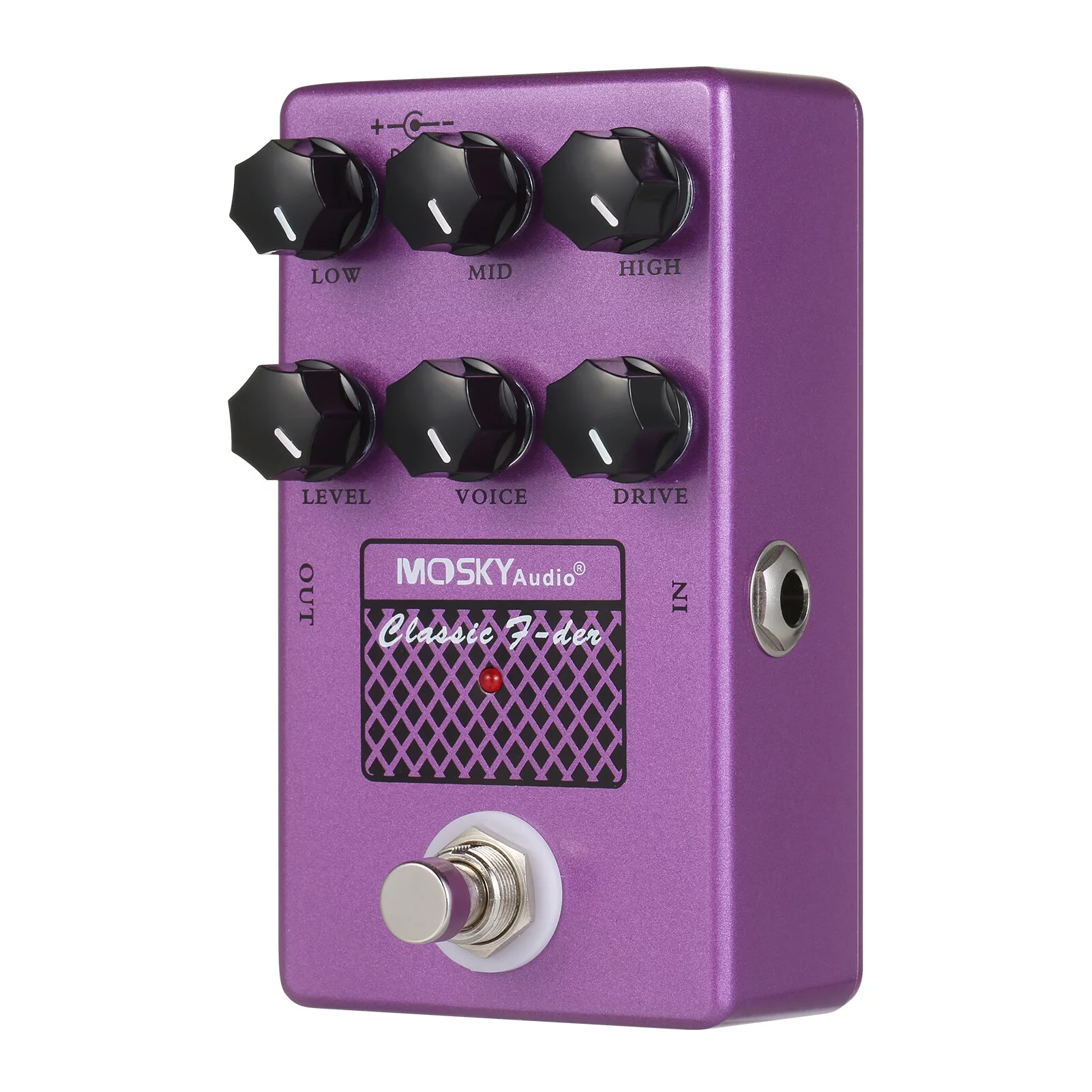 MOSKYaudio Effect Pedal,Pedal Bass F-DER Cabinet MOWEO Audio Classic Bass CLASSIC F-DER IUPPA DER Cabinet HUIOP ERYUE