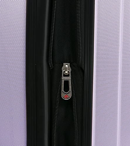 Travelers Club Midtown Hardside Luggage Travel, Black, 4-Piece Set