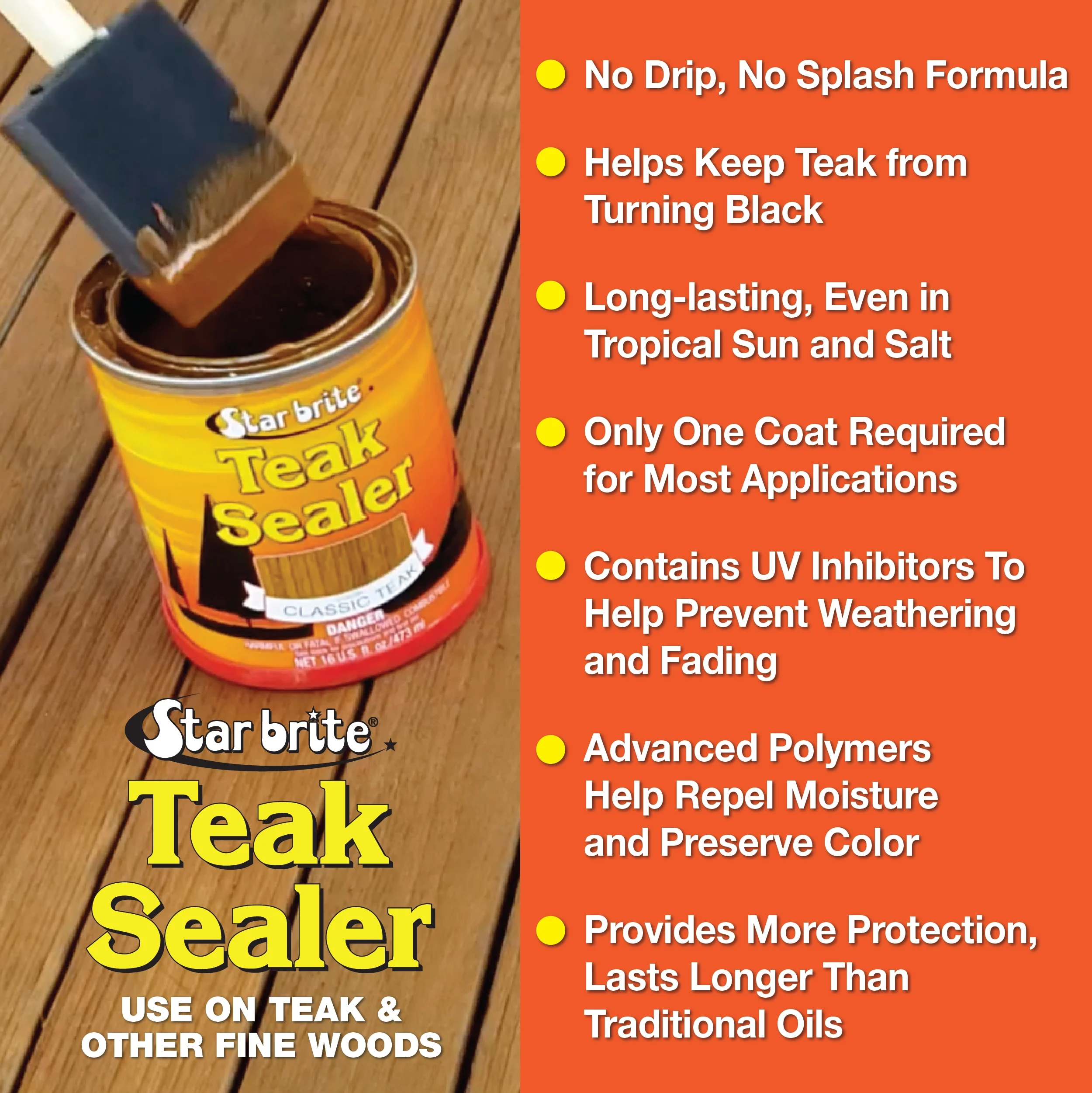 STAR BRITE Teak Sealer - Classic - 32 OZ