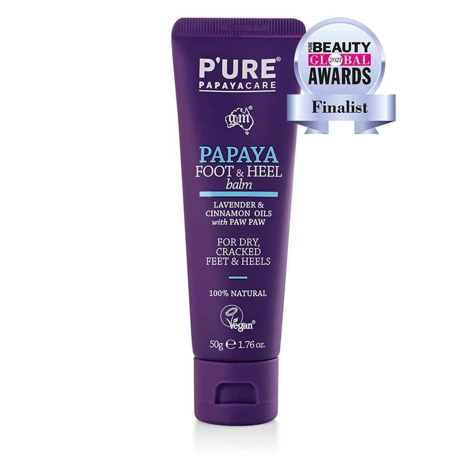 P'ure Papayacare Foot & Heel Balm 50g  Fixed Size