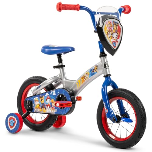 Huffy Paw Patrol Kids Outdoor Toys, Paw Patrol Kids Bike 12/16 Inch Ages 3-6, Paw Patrol Tricycle with LED Lights Ages 2-5, Paw Patrol Toddler Scooter 3-Wheel Balance with LED Lights Ages 2-5
