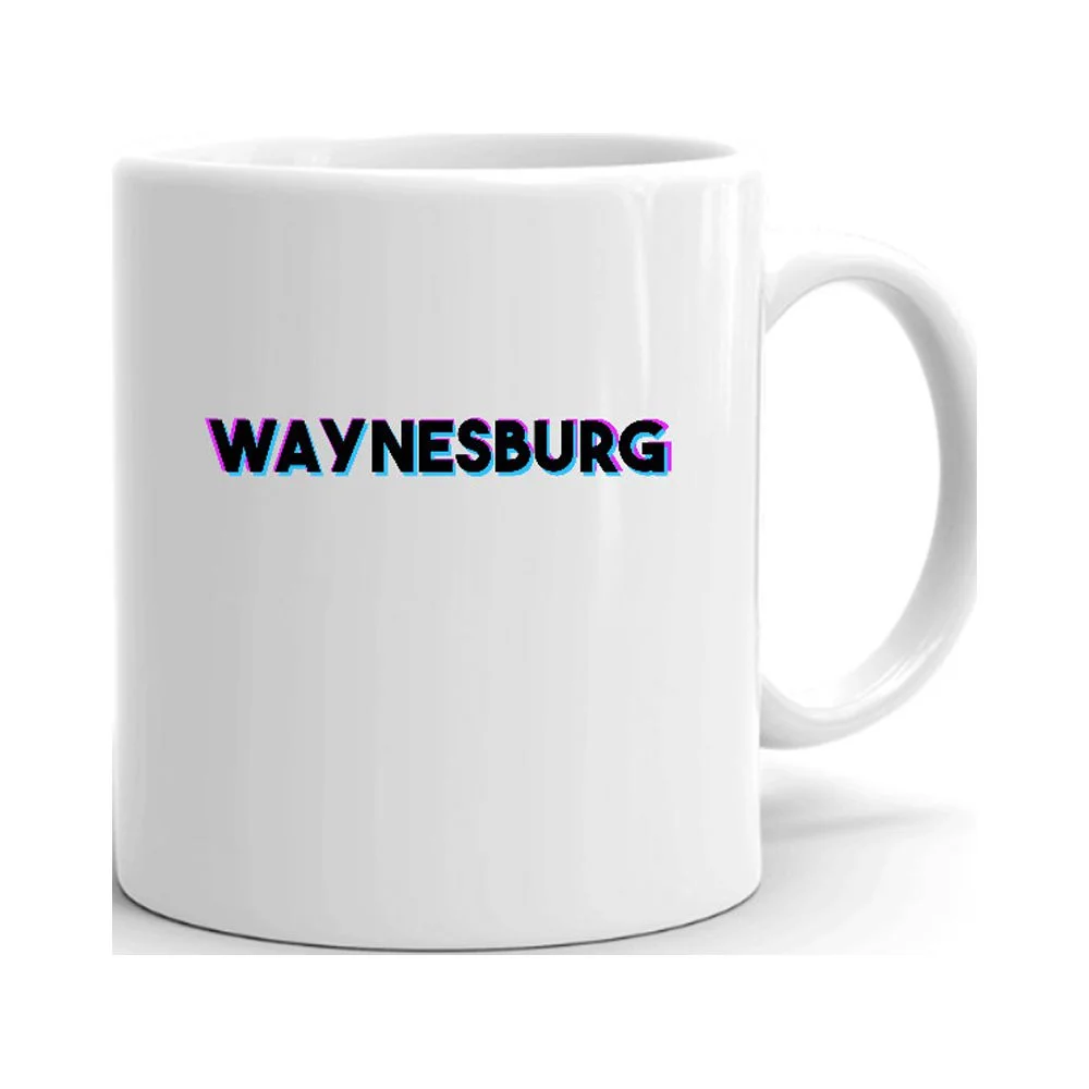 Tri Color Waynesburg Ceramic Dishwasher And Microwave Safe Mug By Undefined Gifts