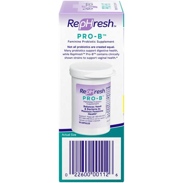 RepHresh Pro-B Probiotic Feminine Supplement