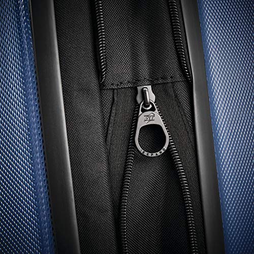 American Tourister Moonlight Hardside Expandable Luggage with Spinner Wheels, Blue Terazzo, 2-Piece Set (20/28)