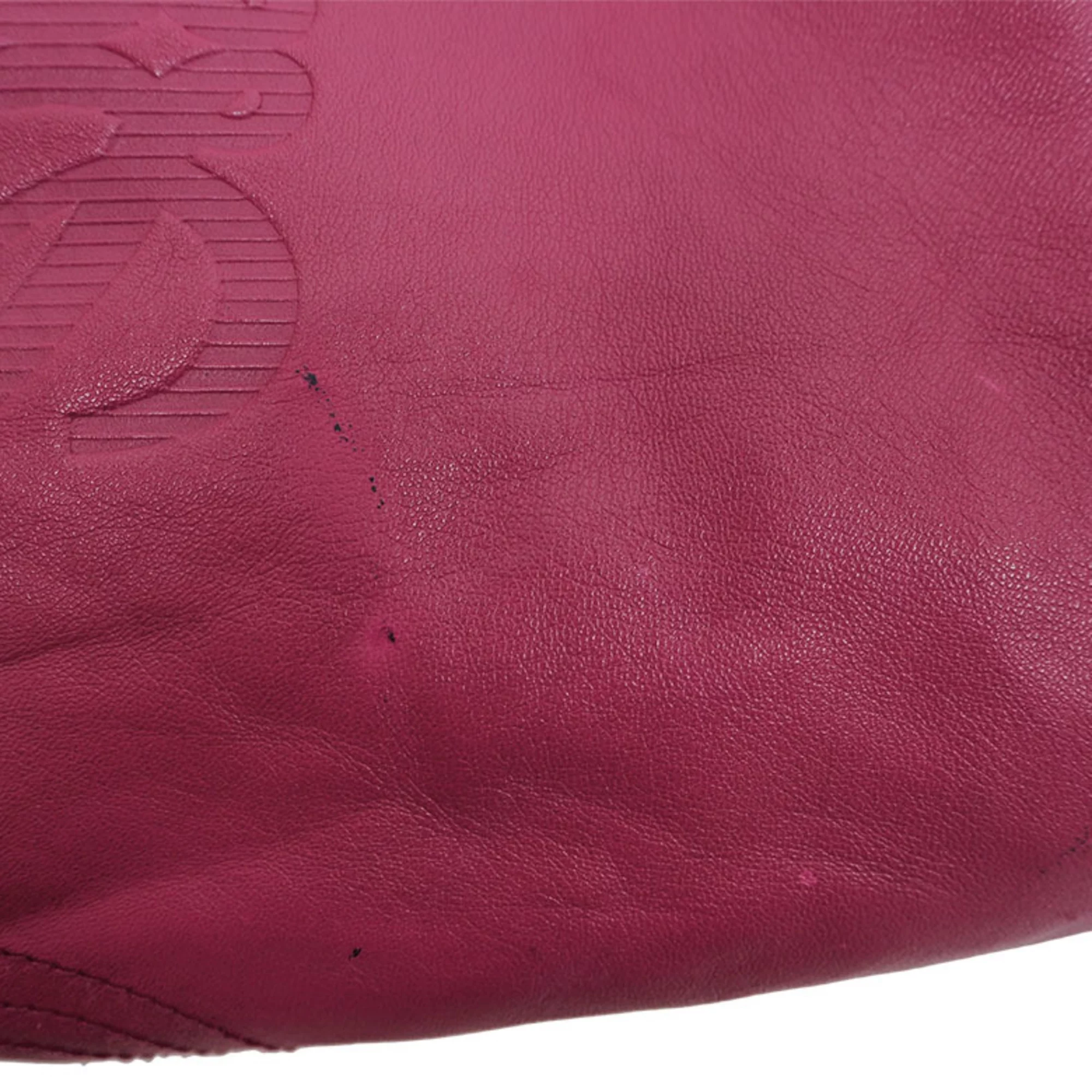 Pre-Owned Loewe LOEWE Nappa Aire Handbag Pink Leather Anagram Shoulder (Good)