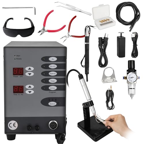 Welder for Permanent Jewelry - 110v Permanent Jewelry Welder,Permanent Jewelry Kit Welder,100a Pulse Arc Welder Permanent Jewelry