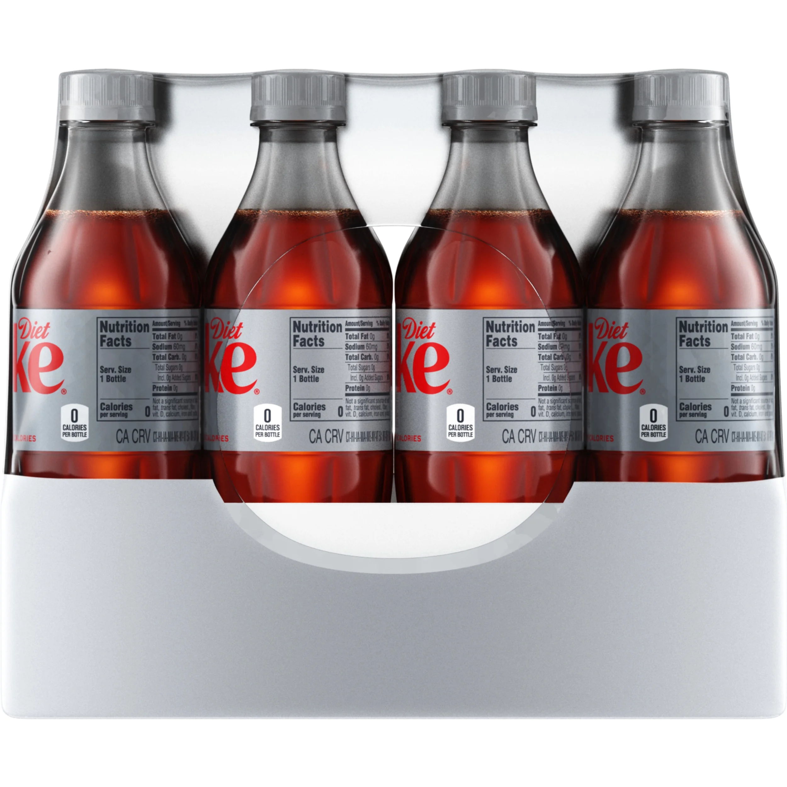 Diet Coke Soda Soft Drink, 16.9 fl oz, 24 Pack