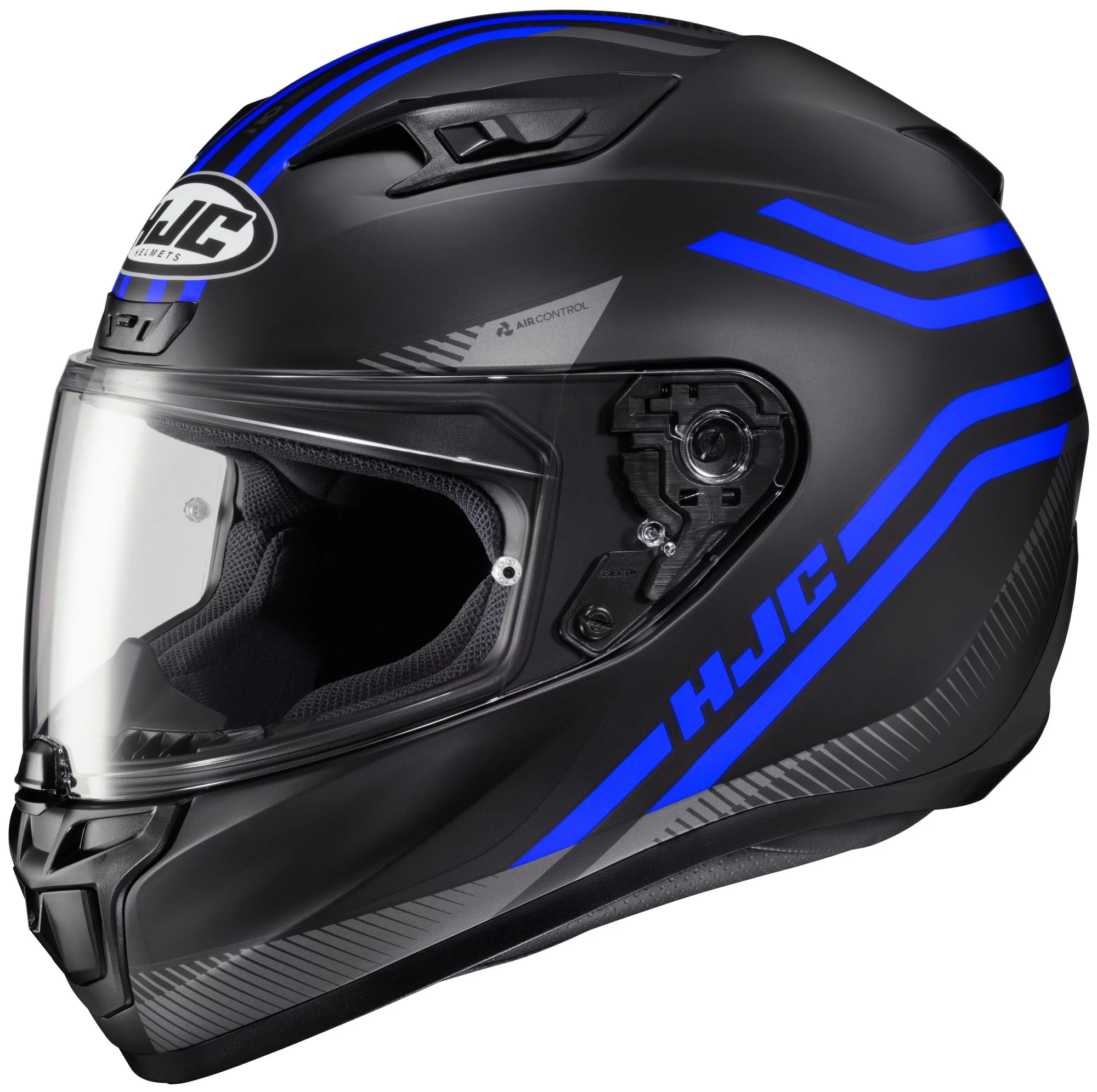 HJC i10 Strix Motorcycle Helmet Blue SM