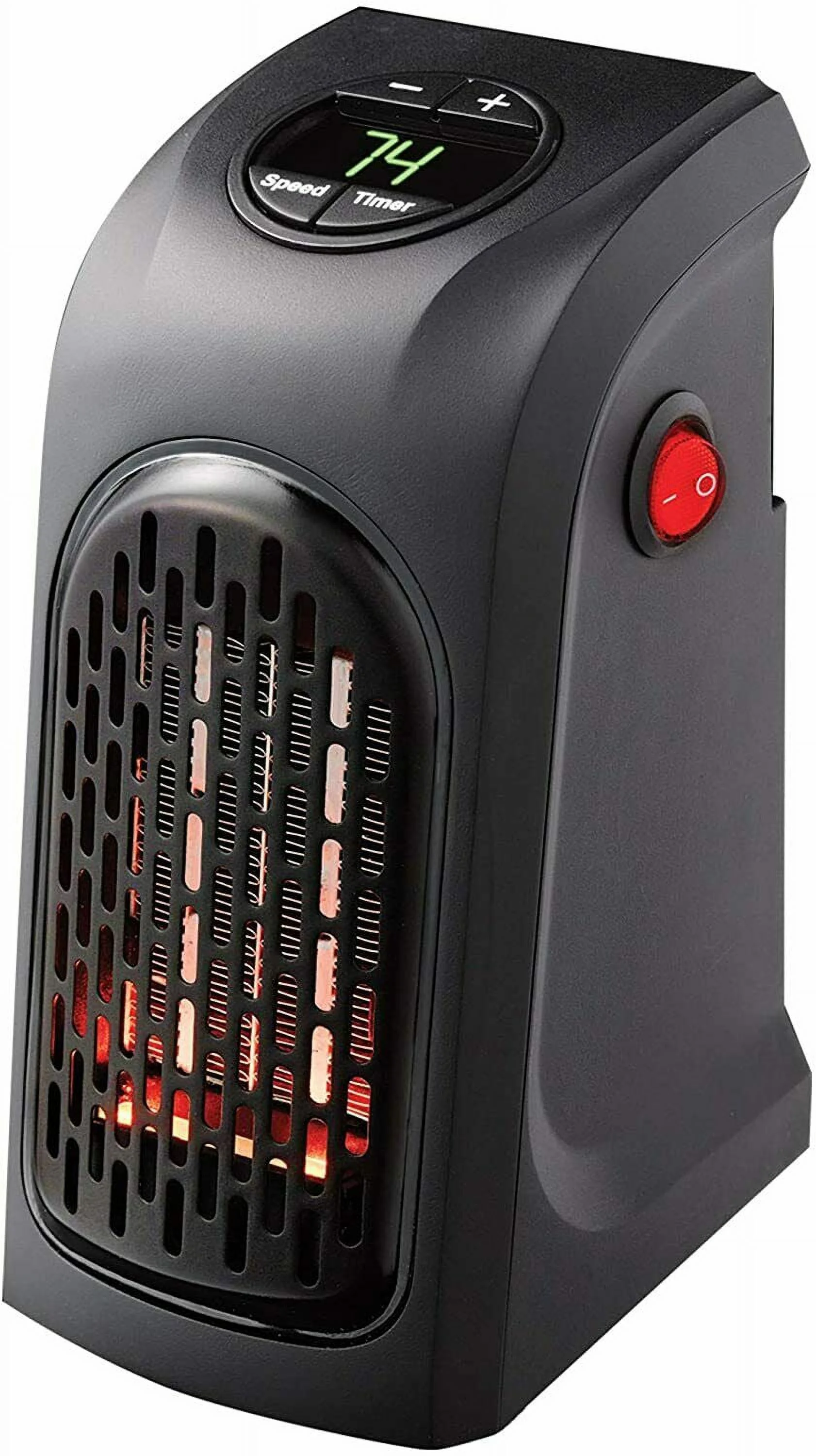 Handy Heater Wall-Out Electric Space Heater Deluxe with Remote, Ontel