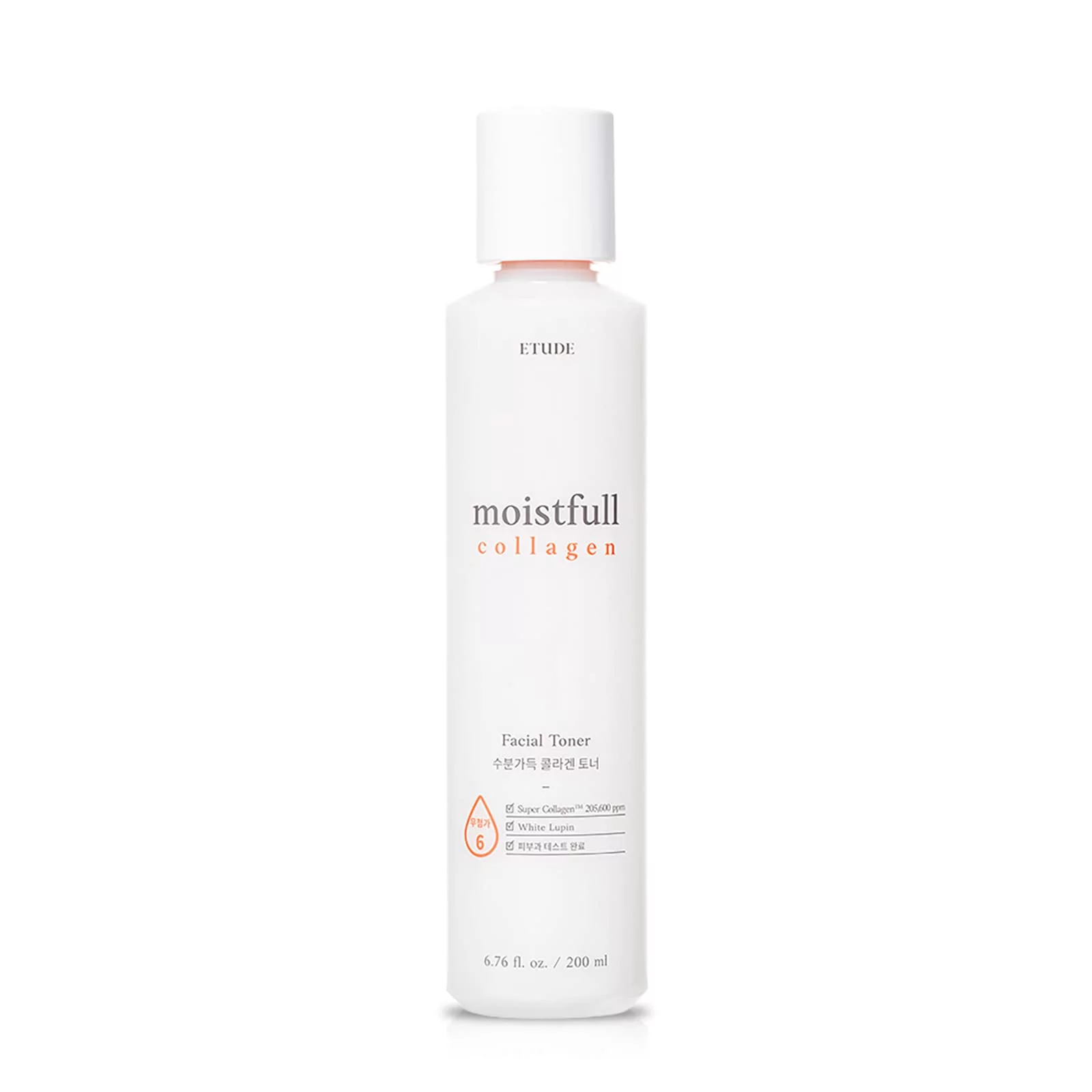 Etude Moistfull Collagen Toner, 6.76fl.oz (200ml) | Water Essence Type Toner to Hydrate and Keep Your Skin Moistured