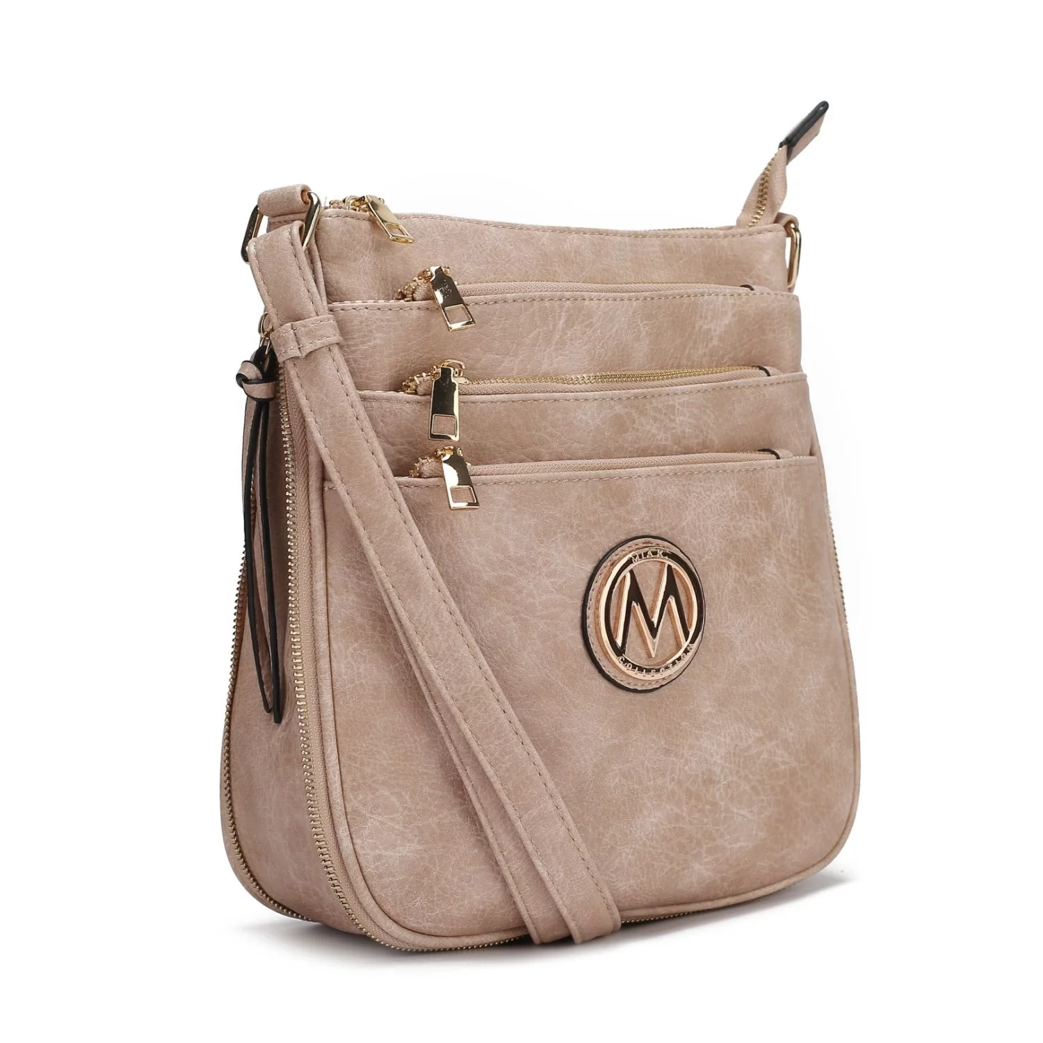 MKF Collection by Mia K. Salome Expandable Multi-Compartment Crossbody Bag