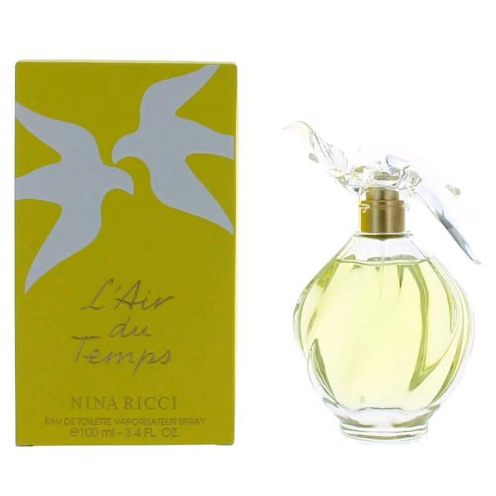 L'air du Temps by Nina Ricci, 3.4 oz Eau De Toilette Spray for Women