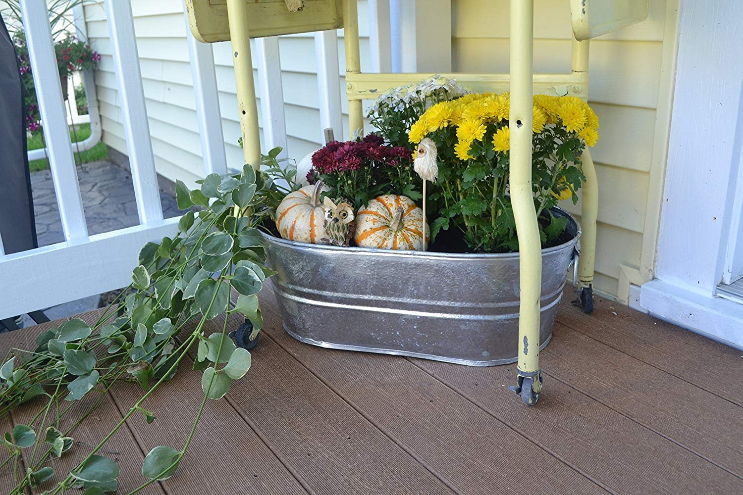 Behrens 0-OV 5-1/2-Gallon Oval Steel Tub