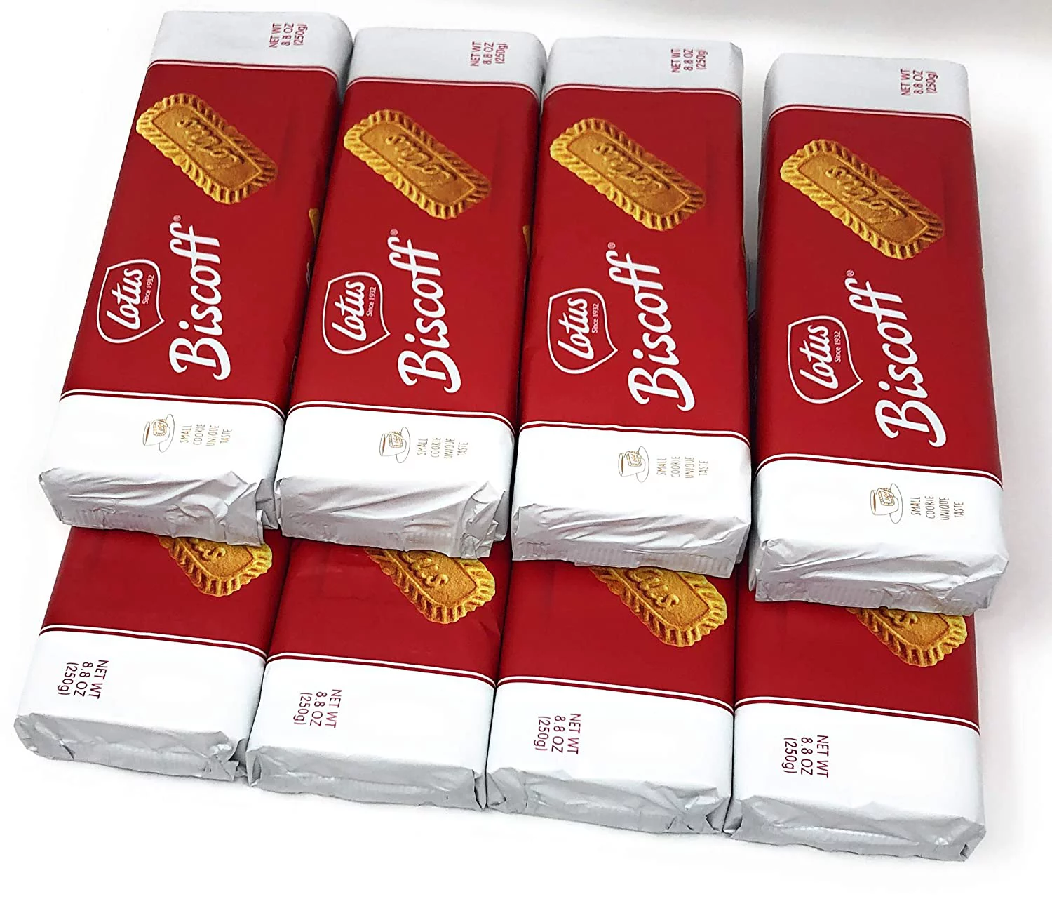 Lotus Biscoff Cookies 2 Boxes (4 Packets per Box)