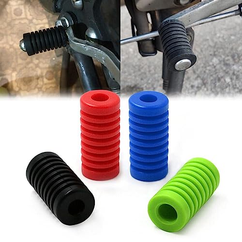 2 Pcs Motorcycle Gear Shift Shifter Lever Pedal Rubber Cover,Motorbike Shift Pad Shoe Boot Cover Protective Gear,Motorcycle Shifter Shoe Protector for Shifter Cover