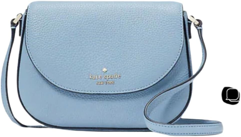 Kate Spade New York Kate Spade Leila Mini Flap Crossbody (Polished blue)