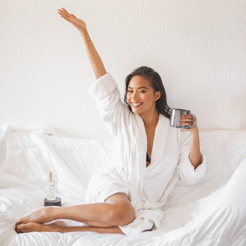 Fishers Finery Womens Premier EcoFabric Turkish Style Terry Spa Robe Ultra Plush