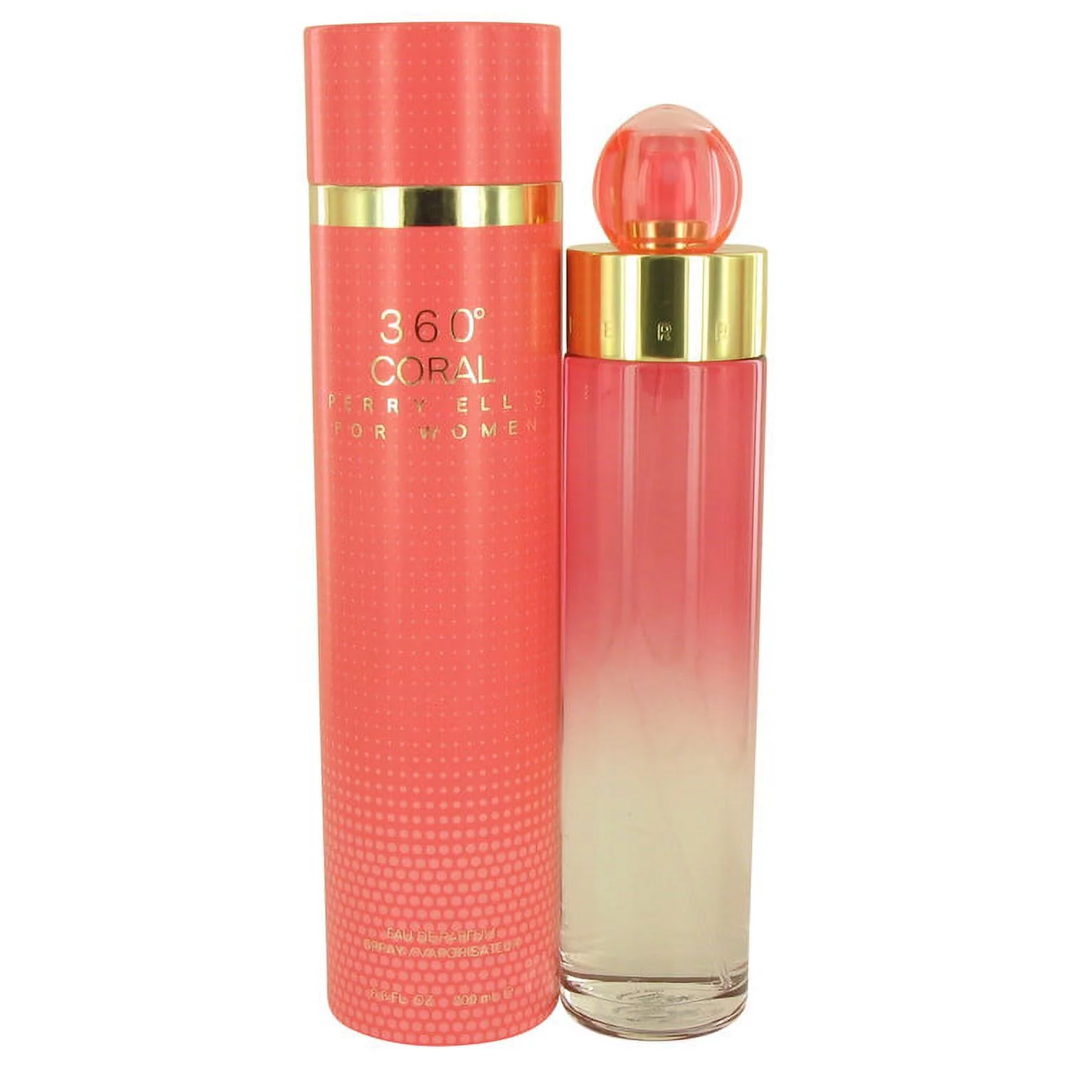 Perry Ellis 360 Coral by Perry Ellis Eau De Parfum Spray 6.7 oz for Female