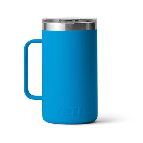 YETI Rambler 24 oz Mug, Vacuum Insulated, Stainless Steel with MagSlider Lid