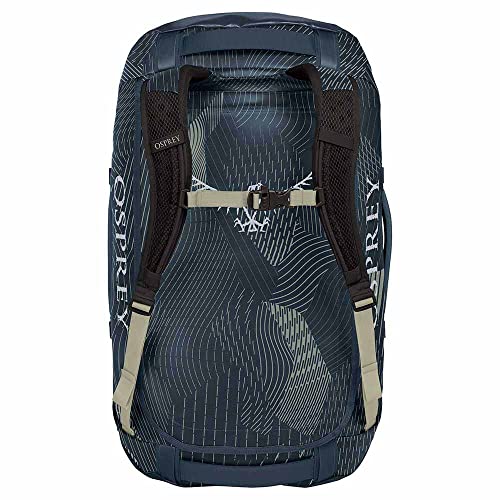 Osprey Transporter 40L Travel Duffel Bag, Black