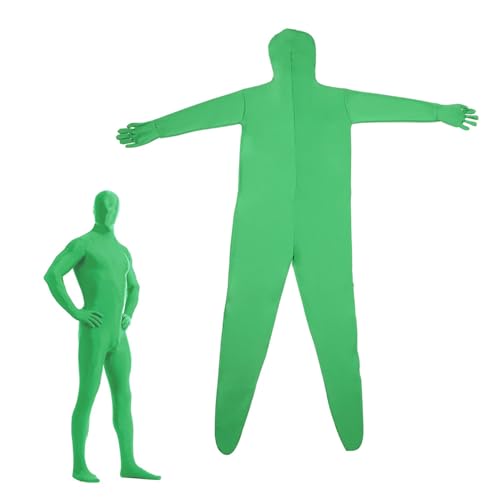 Andoer Full Body Photography Chromakey Green Suit Unisex Adult Green