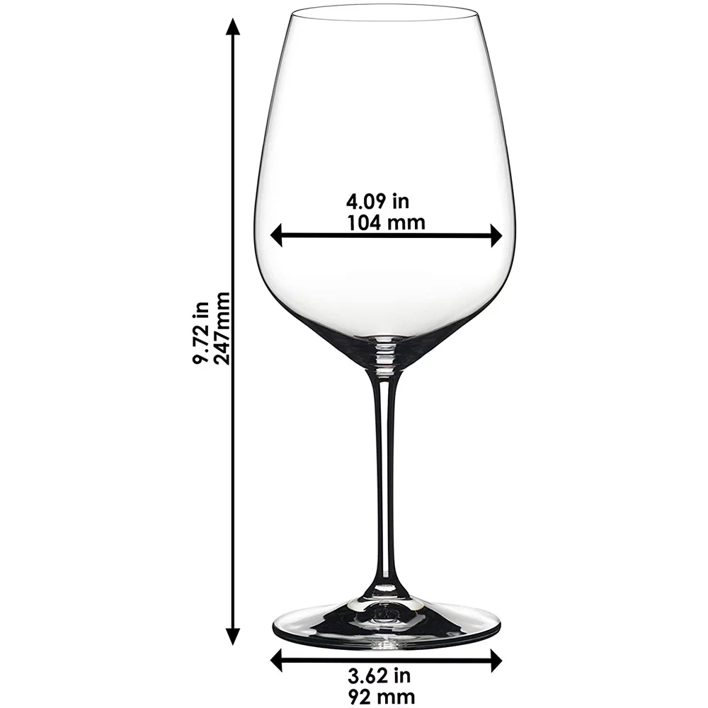 Riedel 4441/0 Extreme  Cabernet Wine Glasses- (Set of Four)