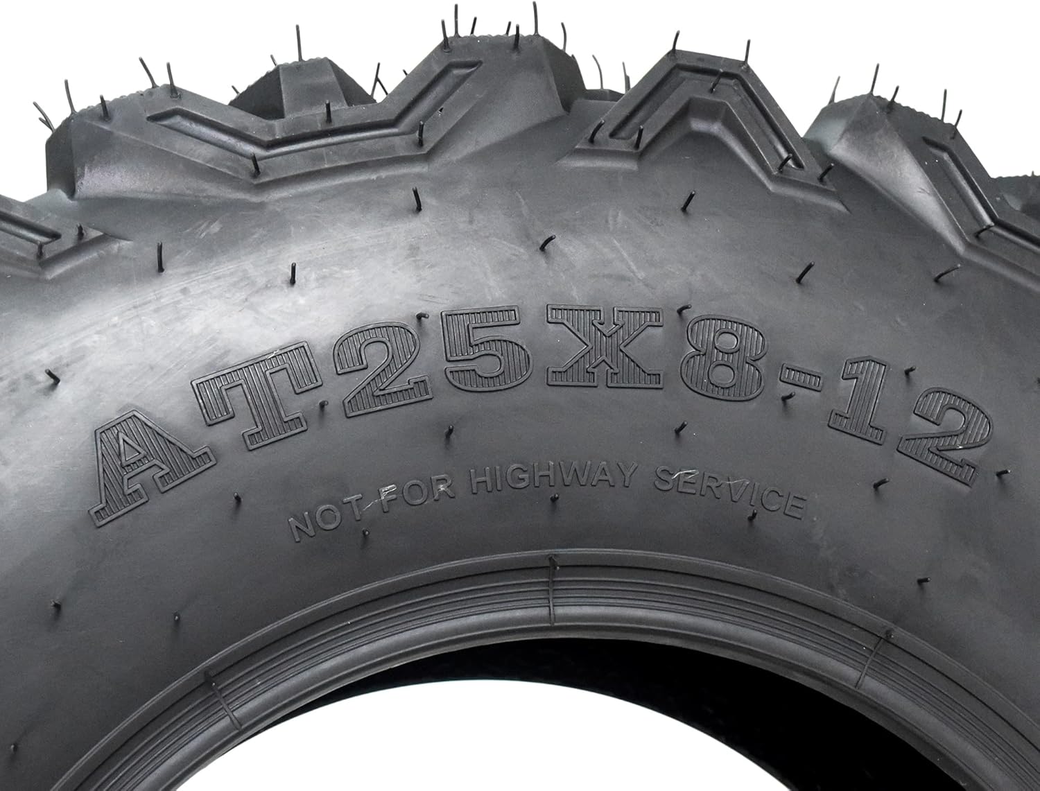 4 New 25x8-12 25x10-12 KT MASSFX ATV UTV all-terrain Tire Set 6 PLY 25