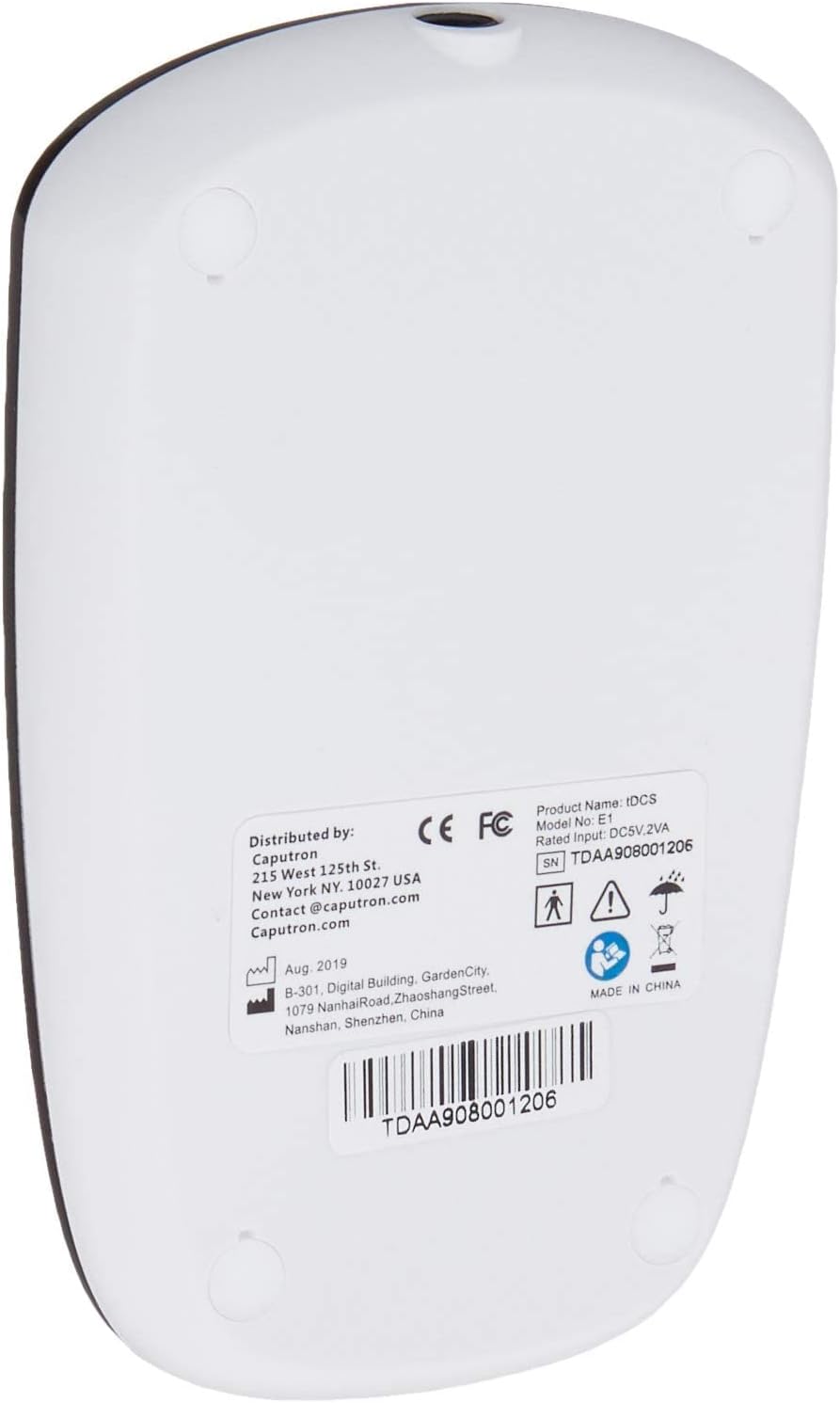 Caputron tDCS Device - Brain Premier tDCS Starter Kit - Complete transcranial Brain Stimulation Starter kit with Rechargeable Battery and Accurate Direct Current Output