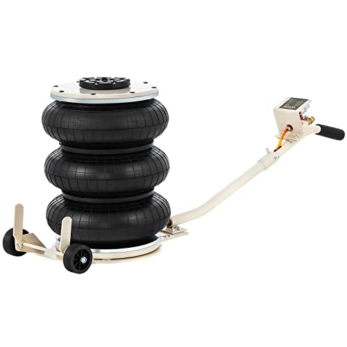 VEVOR Air Jack, 6 Ton/13000 lbs Quadruple Bag Air Jack, Lift up to 26.5