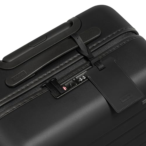 Away Bigger Carry-On Luggage, Lightweight Hardside Large Suitcase with Spinner Wheels, TSA Lock, Airline Approved, Navy Blue