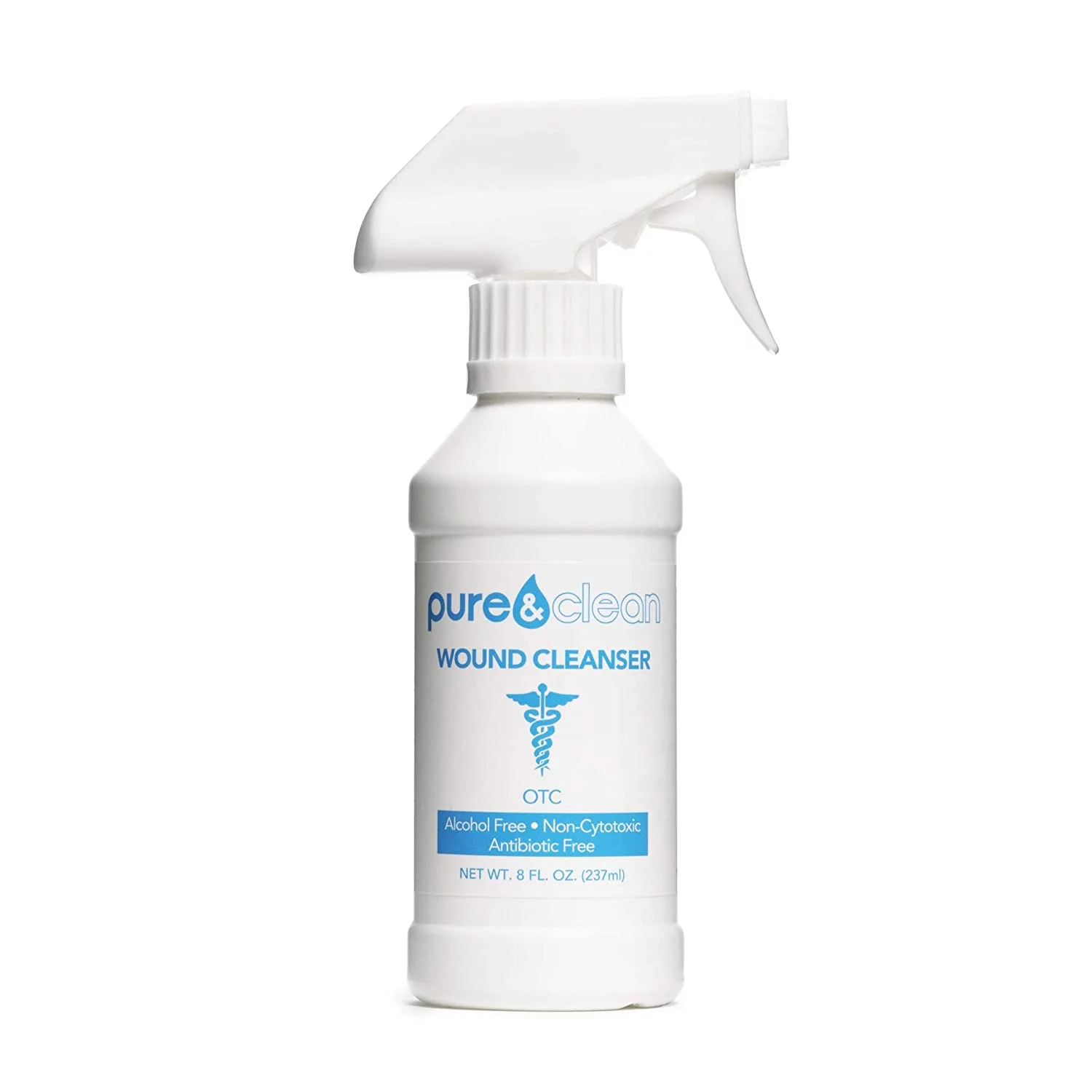 Pure & Clean Wound Cleanser, 8 oz. Pump Bottle