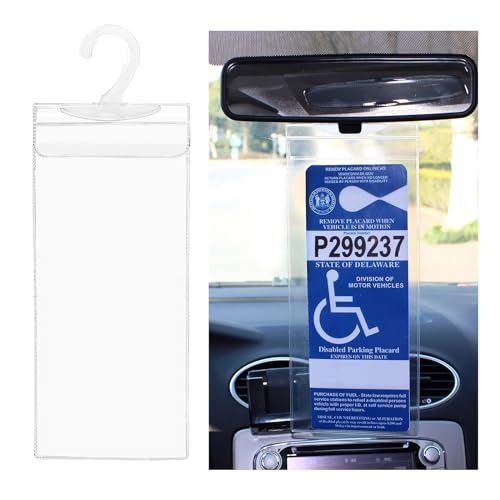 2 PCS Handicap Placard Holder, 11.6