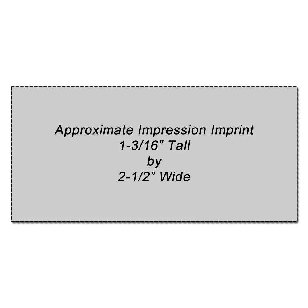 Large Pre-Inked States Exhibit Stamp with Purple Ink