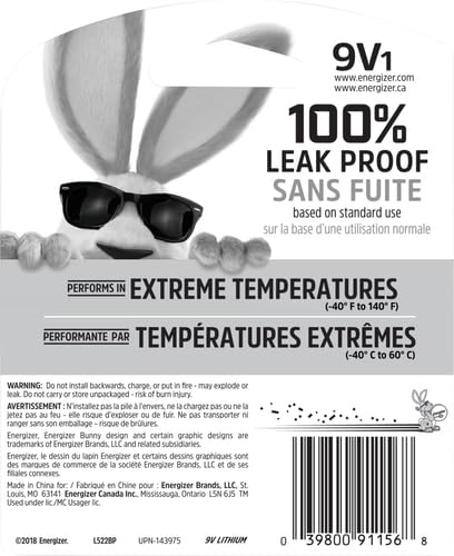 Energizer 123 Lithium Batteries, 3V CR123A Lithium Photo Batteries (12 Battery Count) - Packaging May Vary