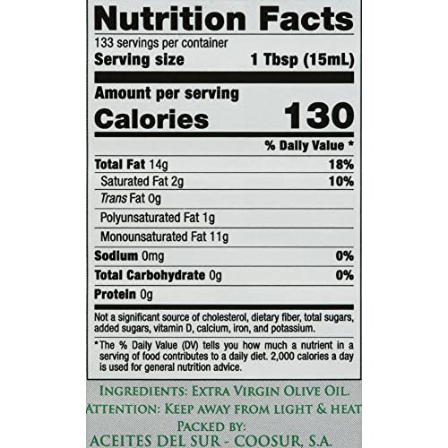 LA ESPAÑOLA First Cold Pressed Extra Virgin Olive Oil, 68 fl oz