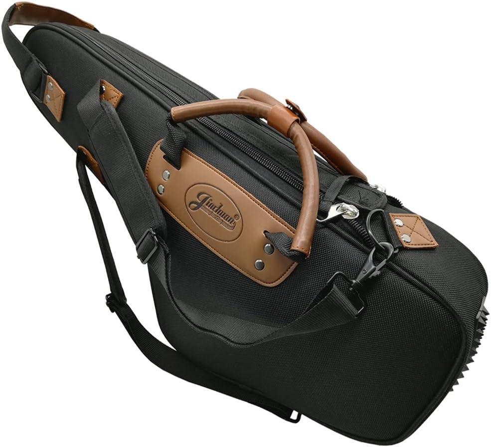Alto Saxophone Case Soft Sax Gig Bag 1200D Oxford Cloth 15mm Padded Carrying Backpack