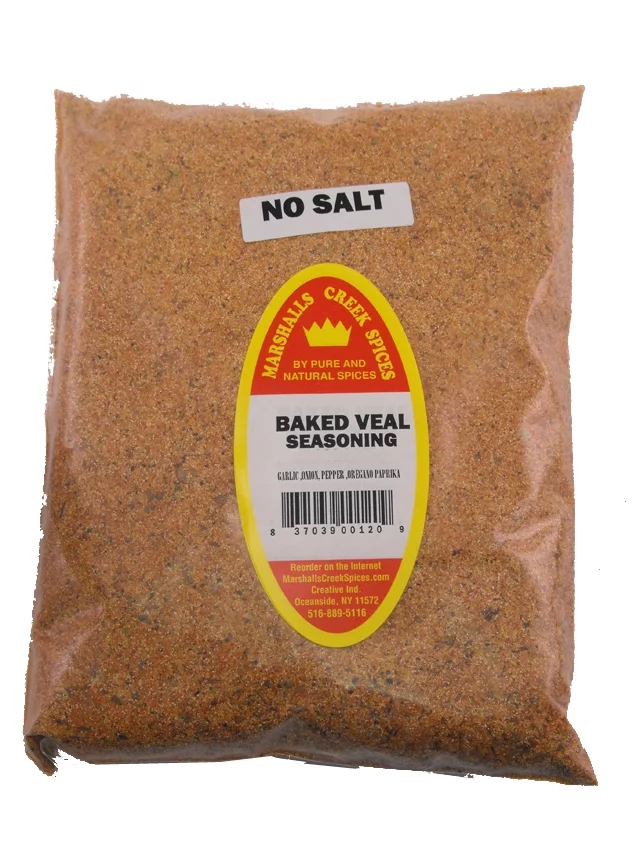 Marshalls Creek Spices 3 pack BAKED VEAL SEASONING NO SALT REFILL
