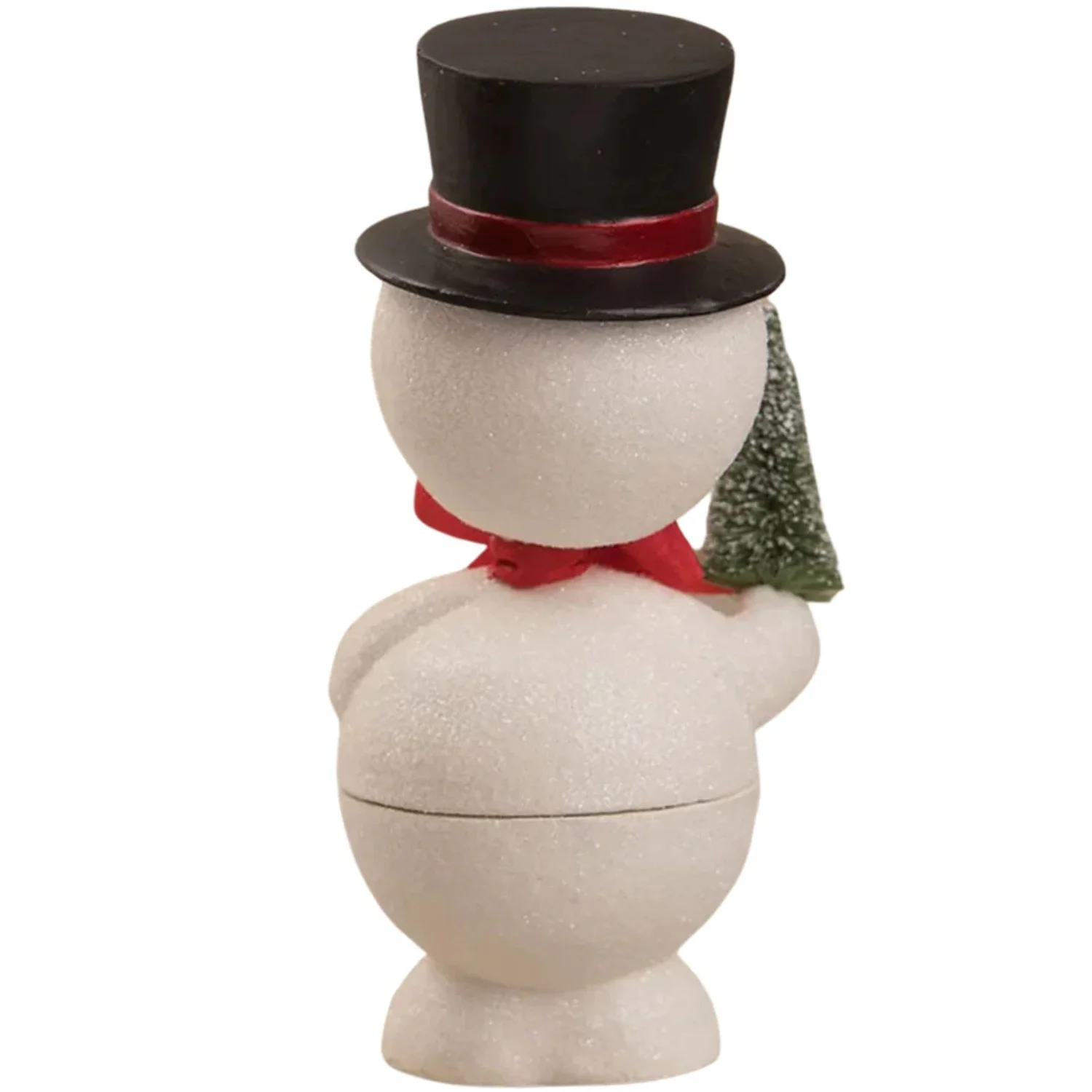 Bethany Lowe Bobblehead Snowman Container