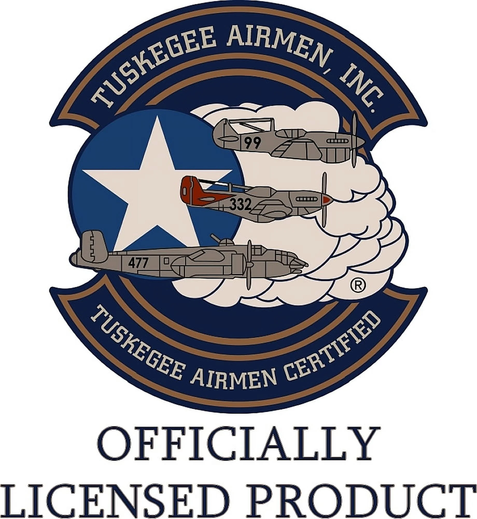 Big Boy Tuskegee Airmen Insignia S2 Mens Long Sleeve Tee [Green - M]