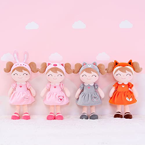 Gloveleya Baby Girl Gift First Baby Doll Plush Doll Print Sunflowers