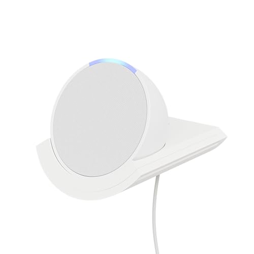 Amazon Echo Pop (newest model), Our smallest Alexa speaker, Fits in any room, Lavender Bloom